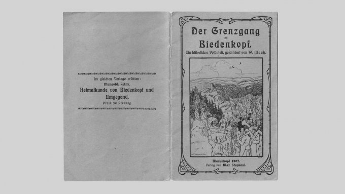Der Grenzgang zu Biedenkopf (1907) - Die Quelle von Wilhelm Mauß