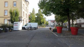 Viel Verkehr in Marburg